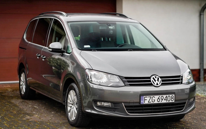 Volkswagen Sharan cena 55900 przebieg: 299300, rok produkcji 2014 z Żagań małe 211